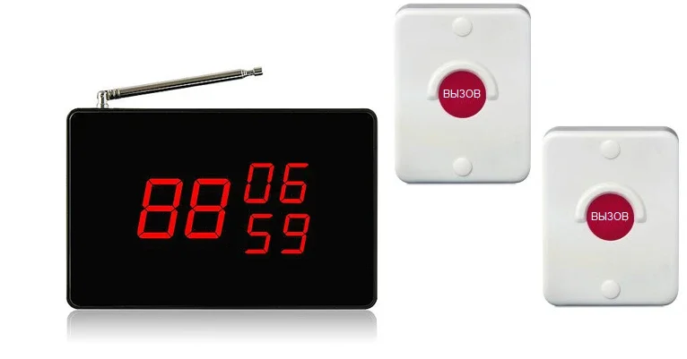 LED chaqiruv qabul qilgich (raqamli tablo) — 0659 + tugmalar